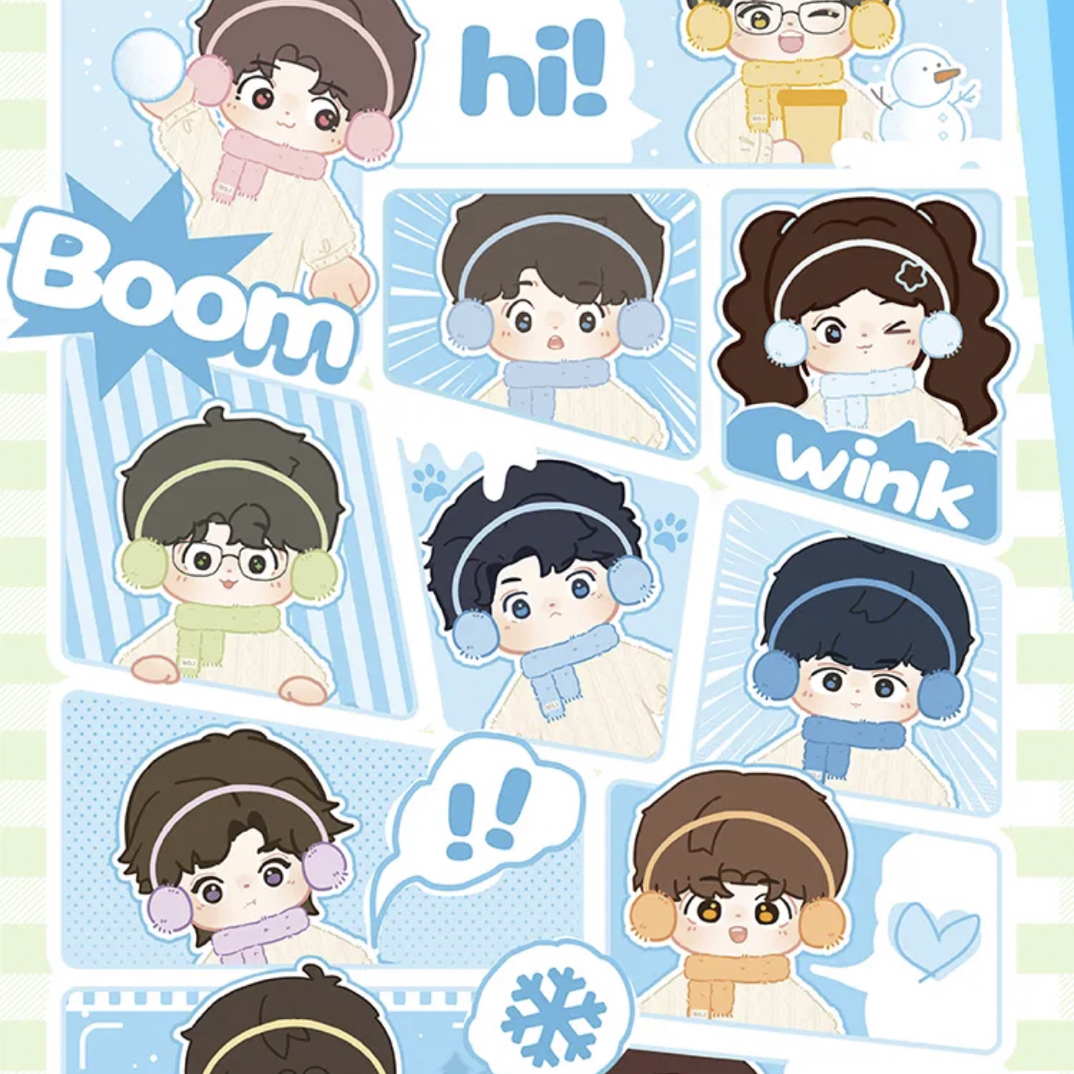 跳地抱抱体 暖冬贴贴游迹 棉花娃娃