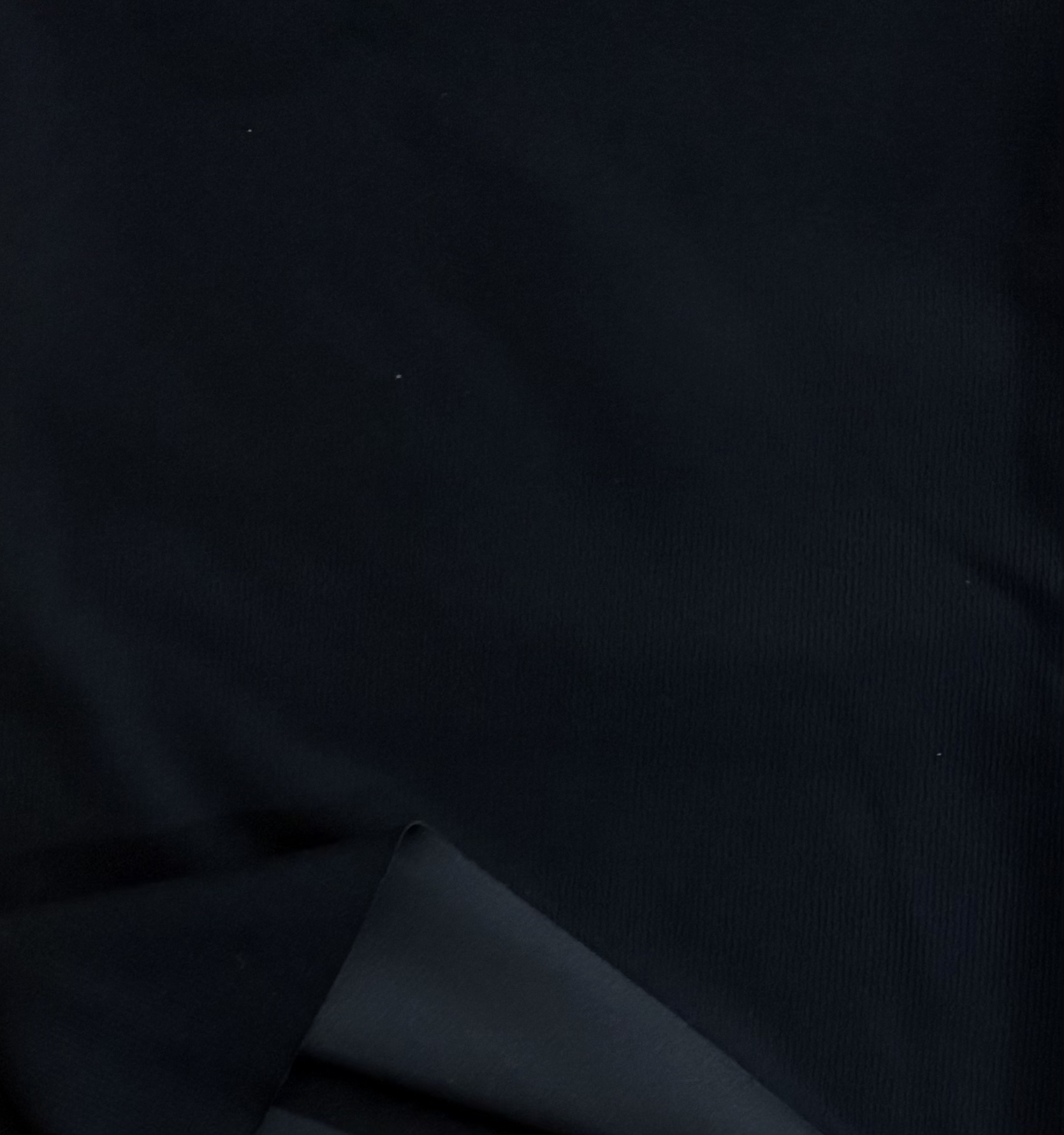 黑色针织面料两米（A4）