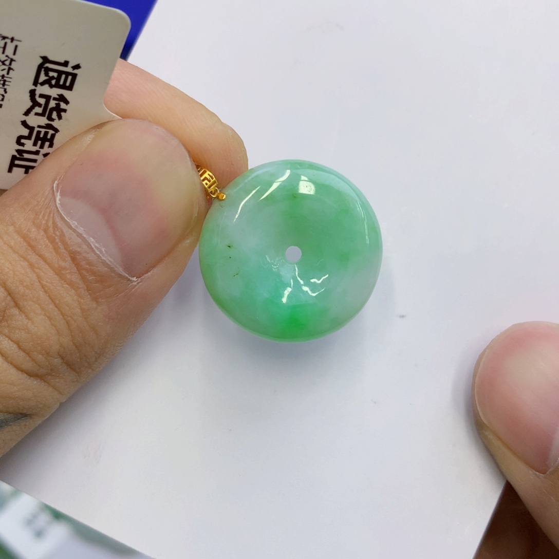 未镶嵌挂件翡翠翡翠