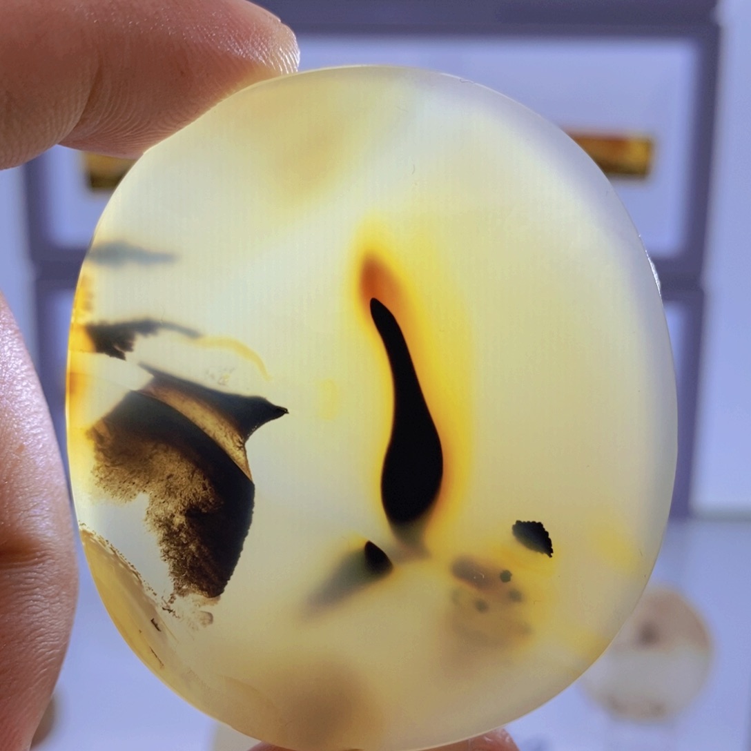 玛瑙/玉髓未镶嵌吊坠(不含链)16