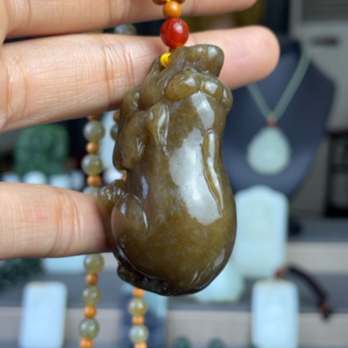 【闪购商品】和田玉颈饰未镶嵌