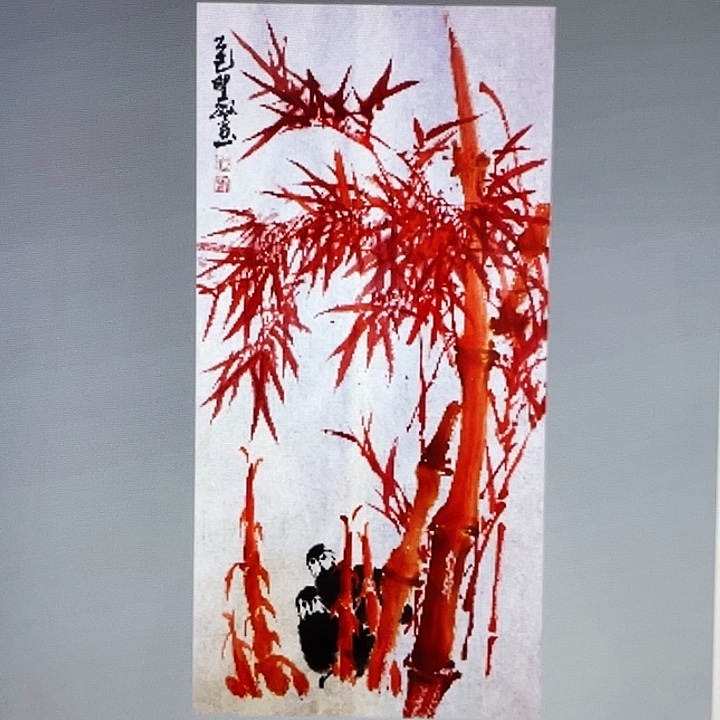 国画张圣敏先生纯手绘作品