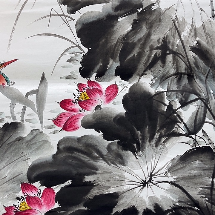 国画手绘国画作品