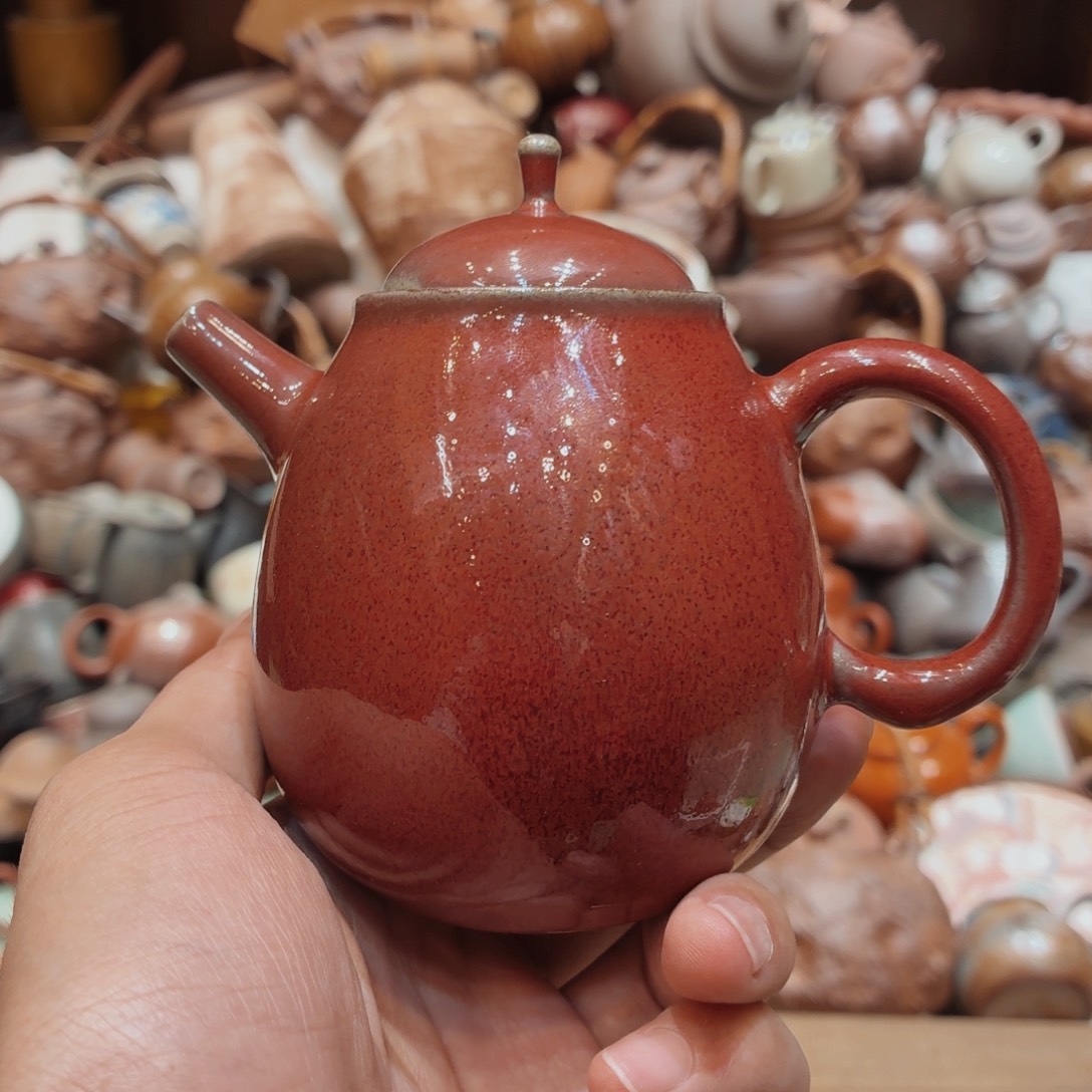 柴烧自然火痕手工好看