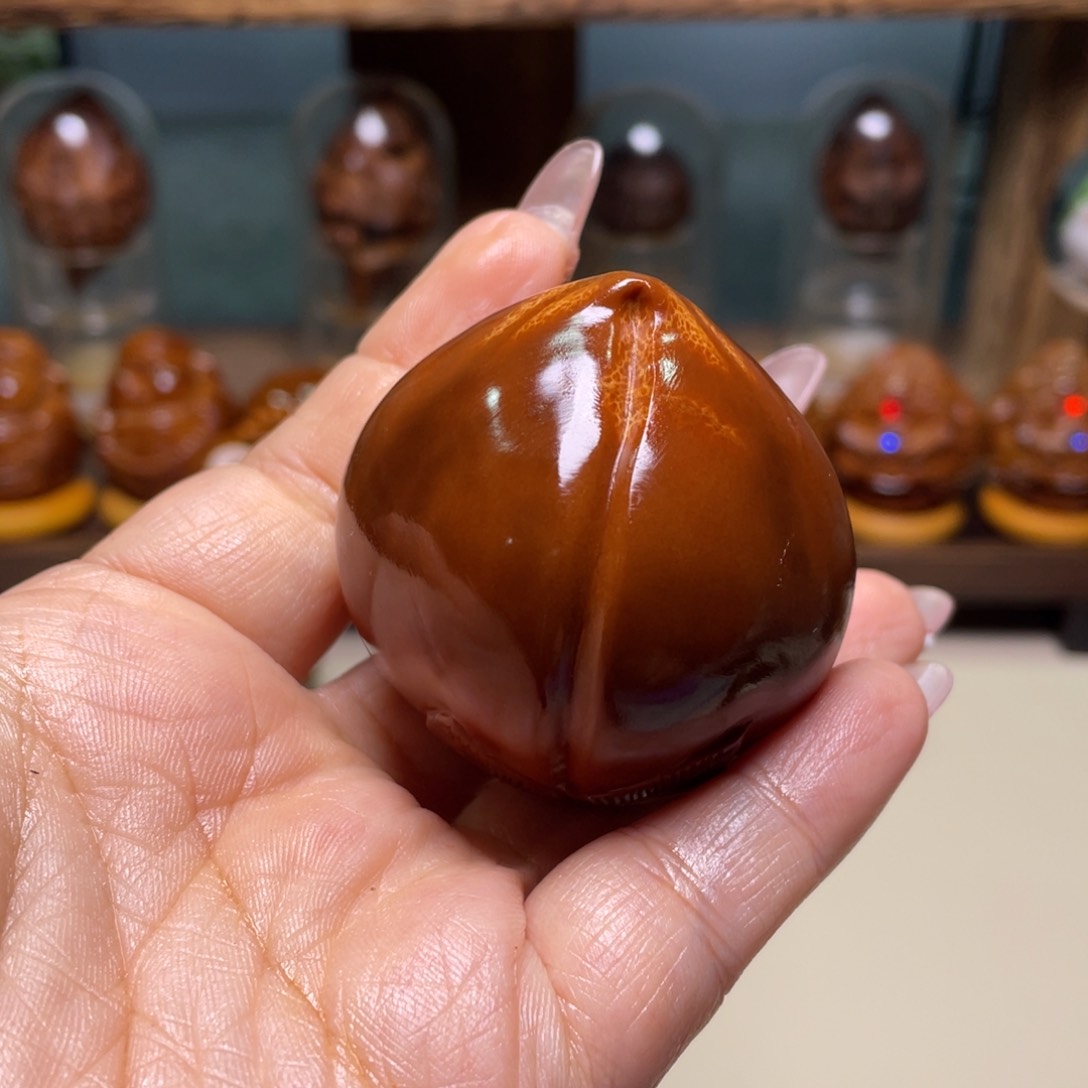 佛螺菩提吊坠玉***龙四点八仙桃一颗