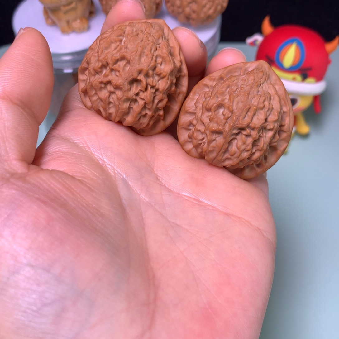 把件文玩核桃金牛