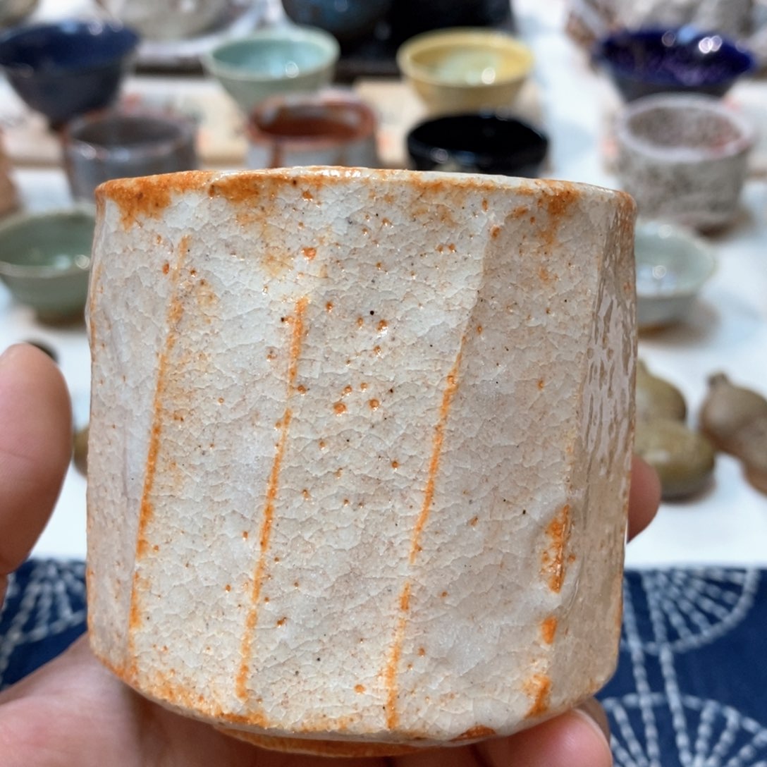 柴烧侘寂粗陶茶具