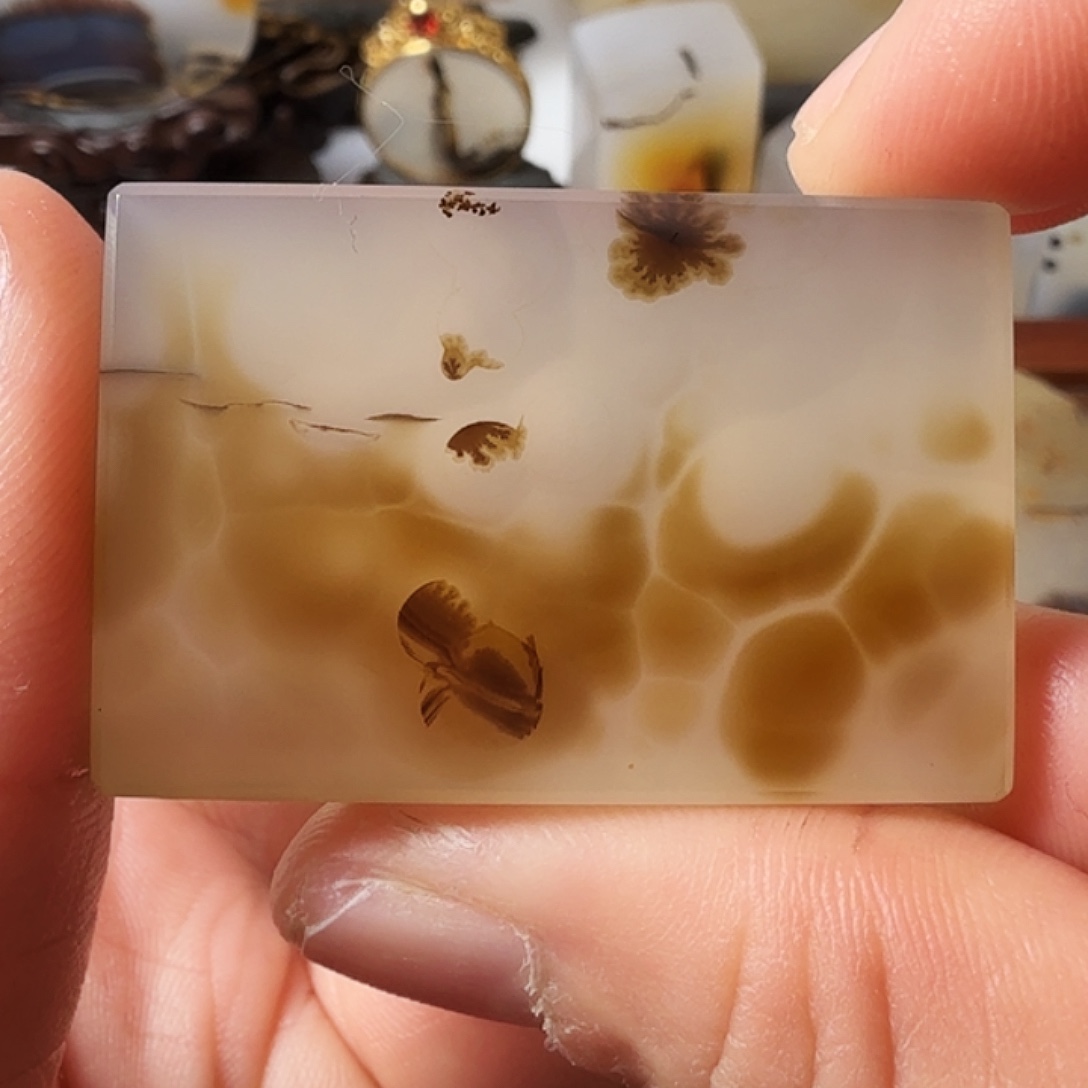 玛瑙/玉髓未镶嵌珠宝半成品