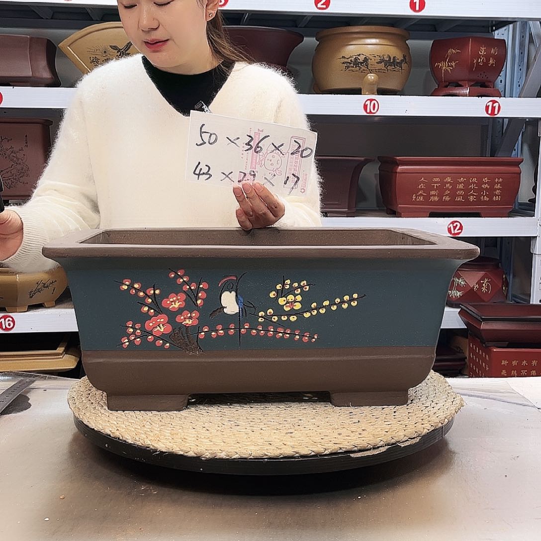 紫砂花盆紫砂花盆