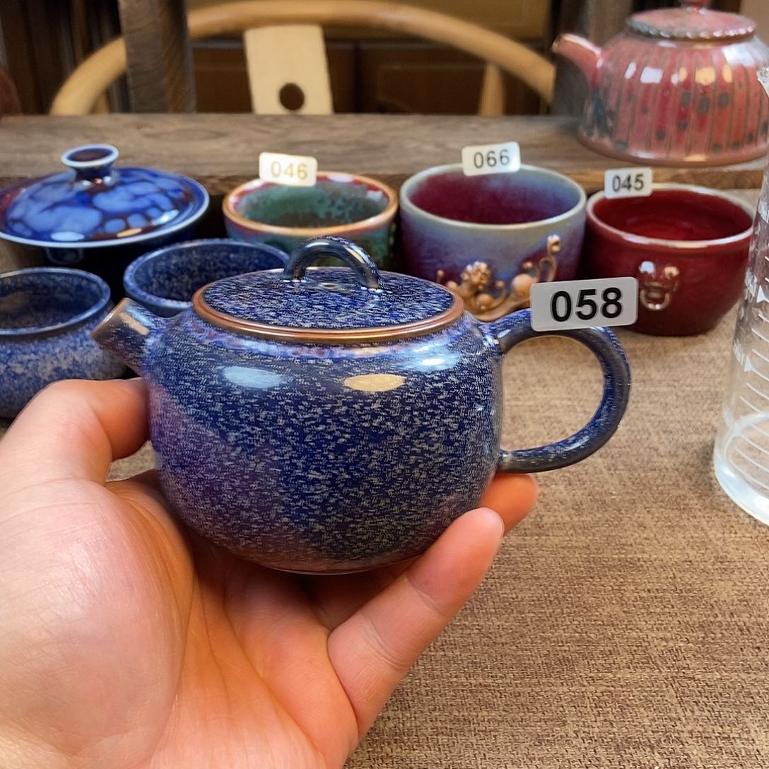 瓷片0***厰钧瓷茶器家用茶壶