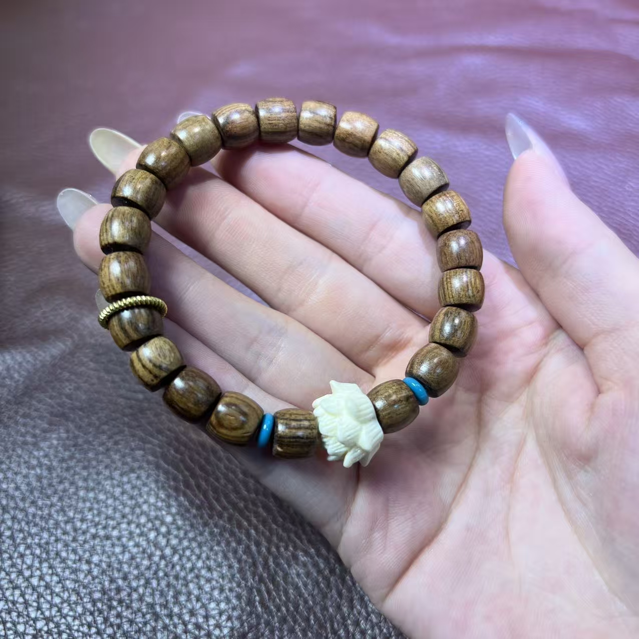 STJ054黄花梨珠串054【无礼盒】