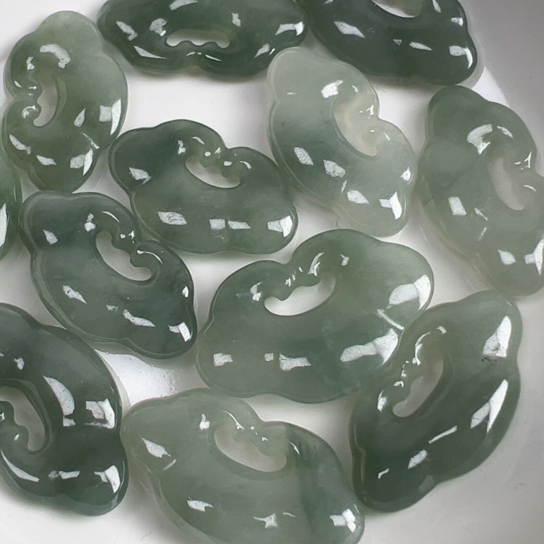 翡翠散珠翡翠祥云一个可挑