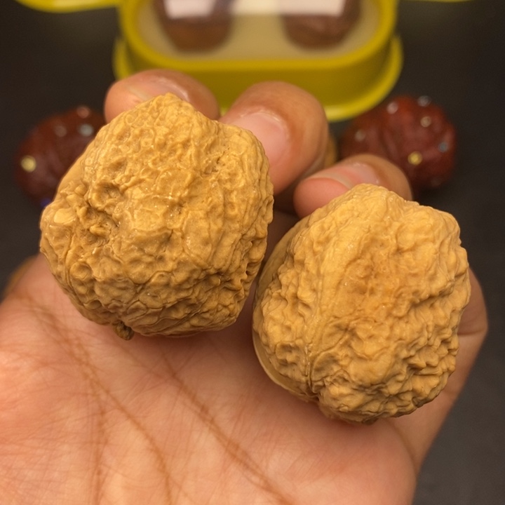 吊坠文玩核桃39尺方蟾