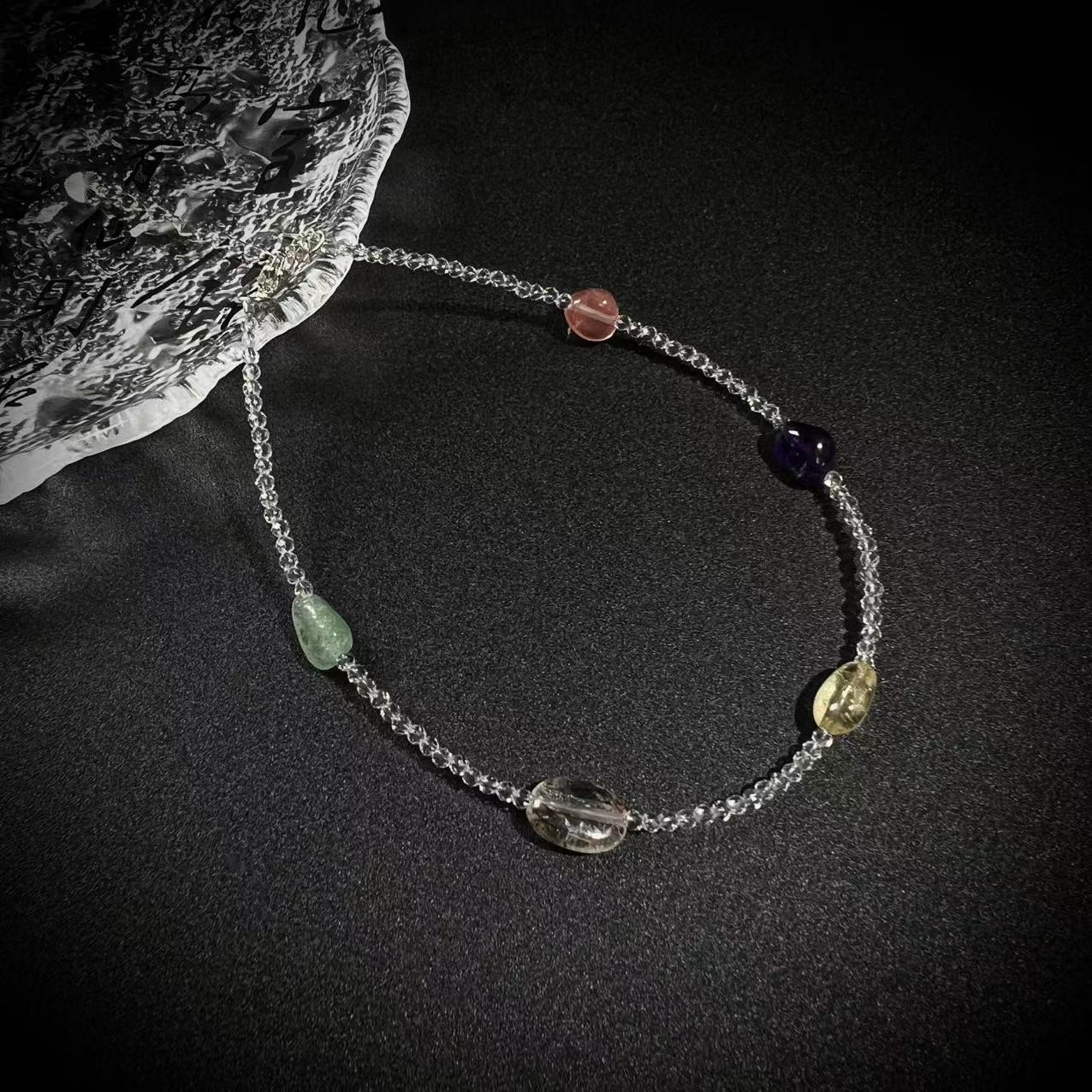 S3969【貝勒爺】多宝水晶/轻奢/原创/脚链【多样性发其一】