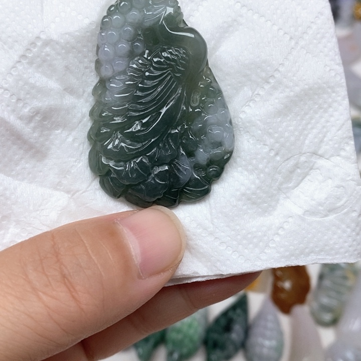 颈饰未镶嵌翡翠天然缅甸翡翠a货