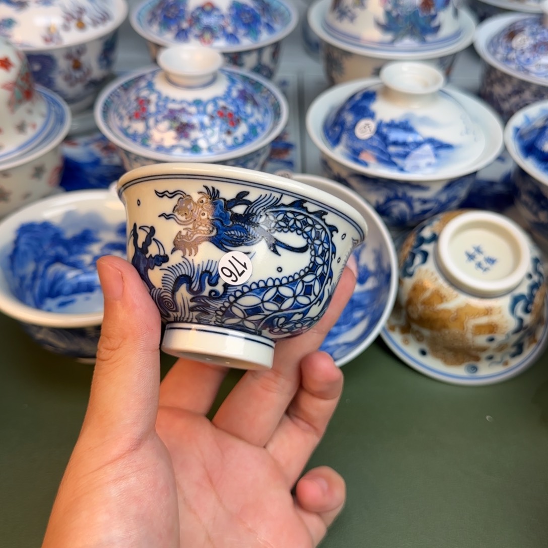 彦祖纯手工手绘茶具176