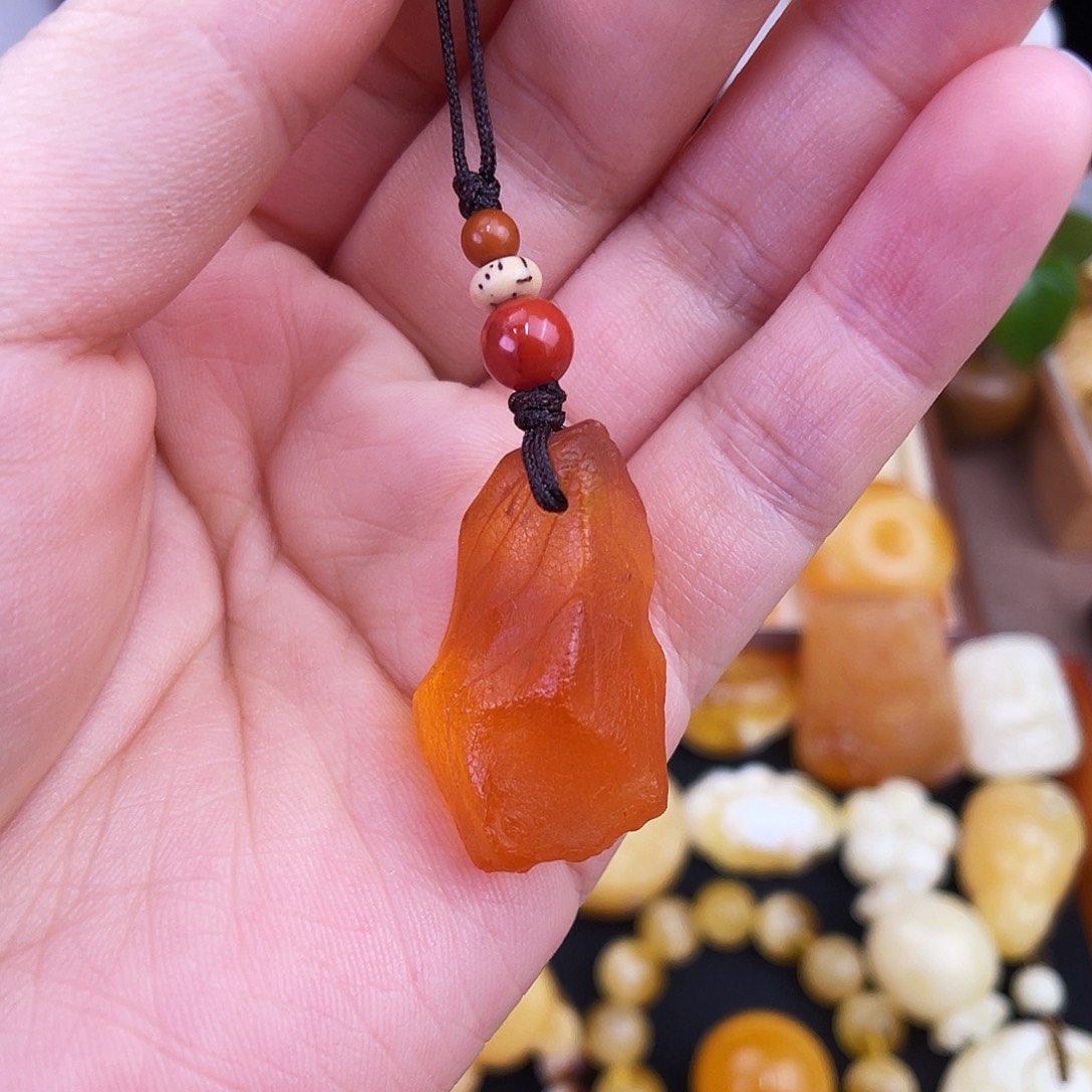 琥珀未镶嵌裸石我