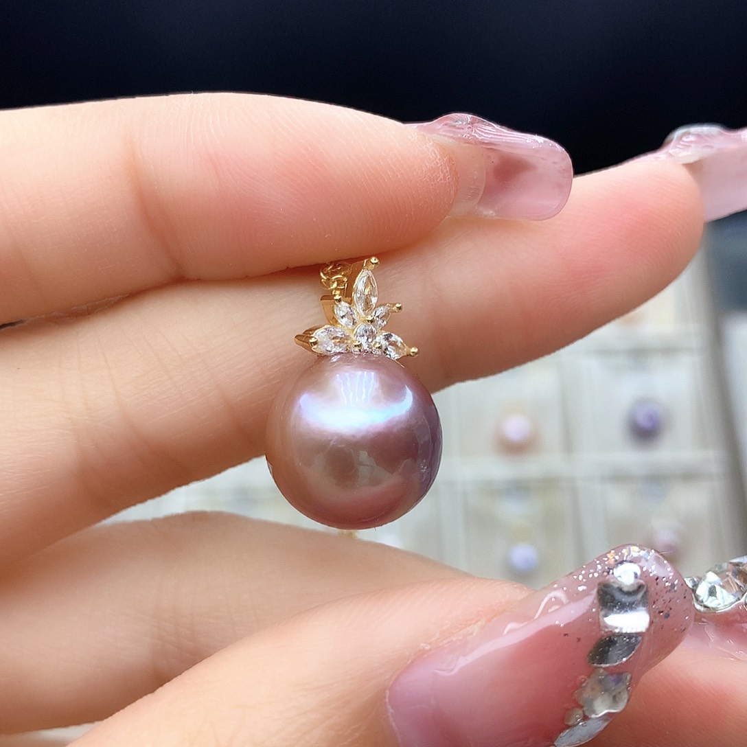 淡水珍珠颈饰合金