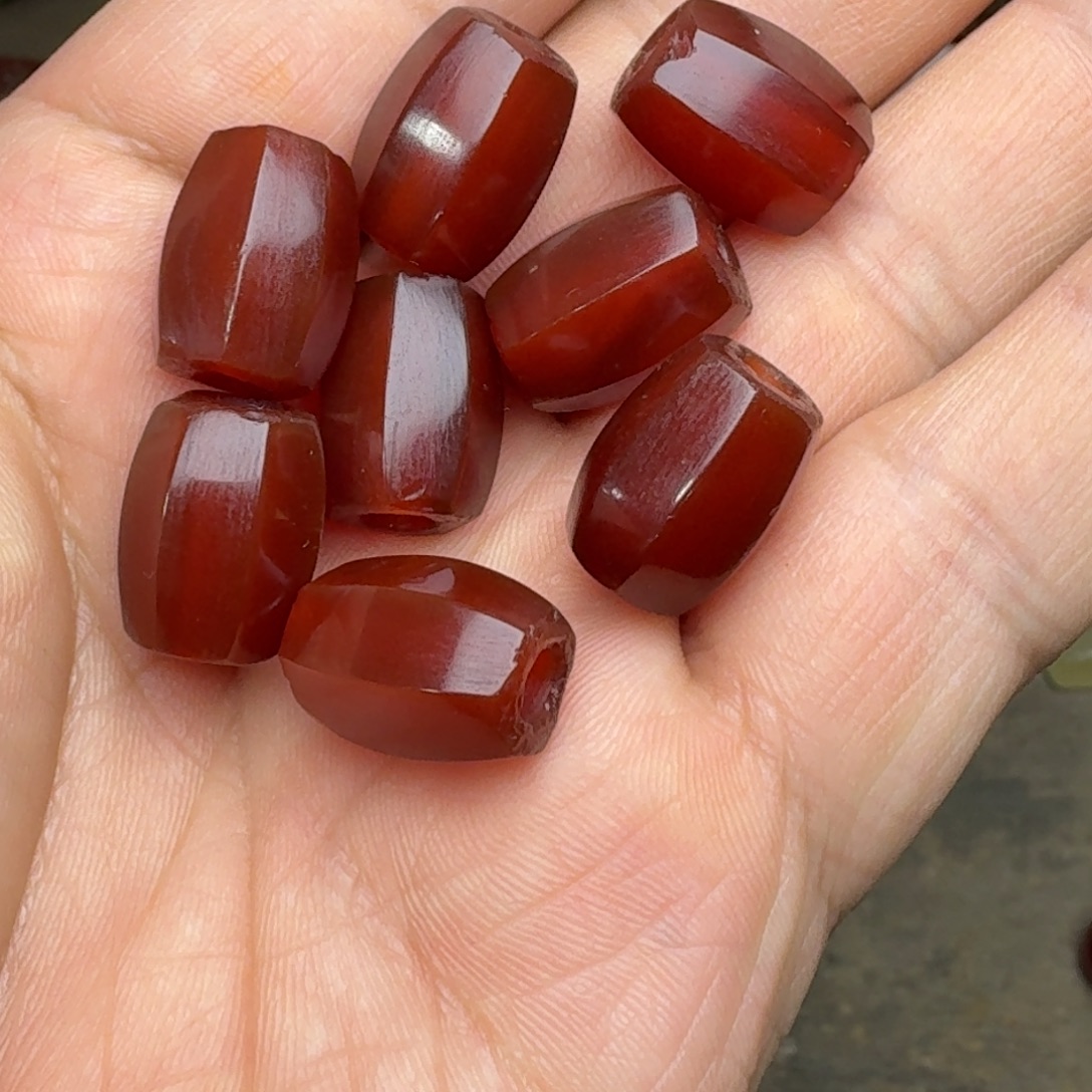 五***楼玛瑙/玉髓未镶嵌颈饰