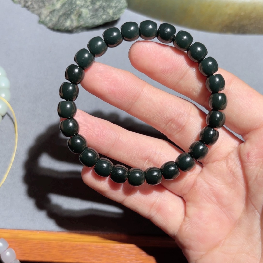 和田玉手链未镶嵌