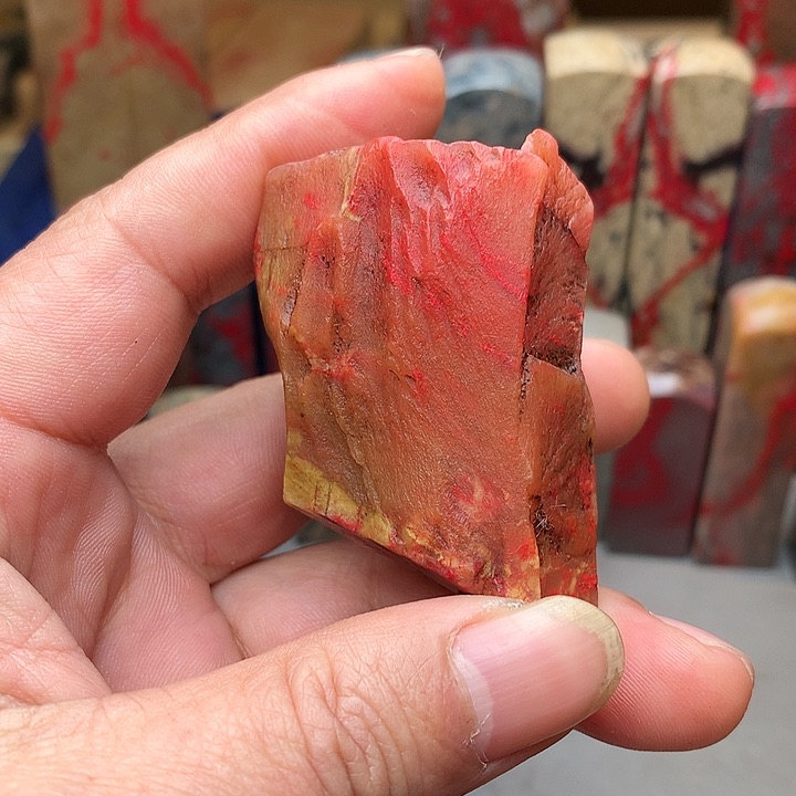 昌化石h**V昌化鸡血石