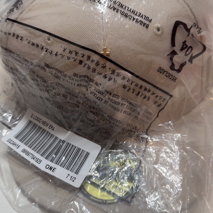 绵羊毛sup 米白十字钉 721棒球帽