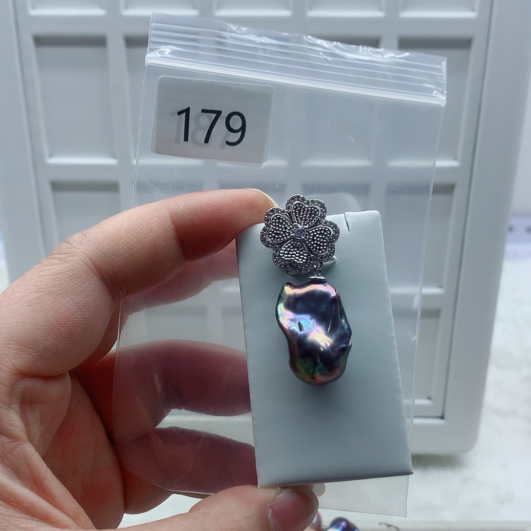 淡水珍珠合金吊坠(不含链)