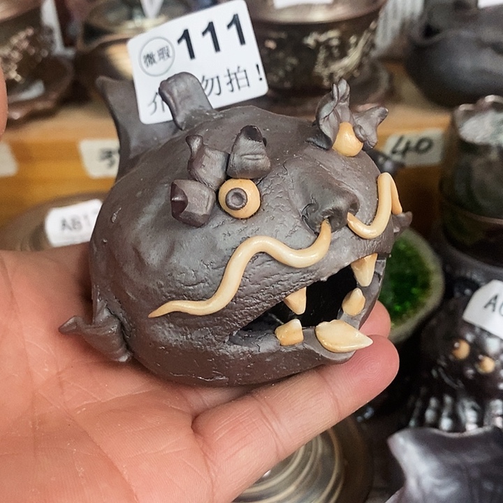 紫砂茶杯柴烧纯手工111