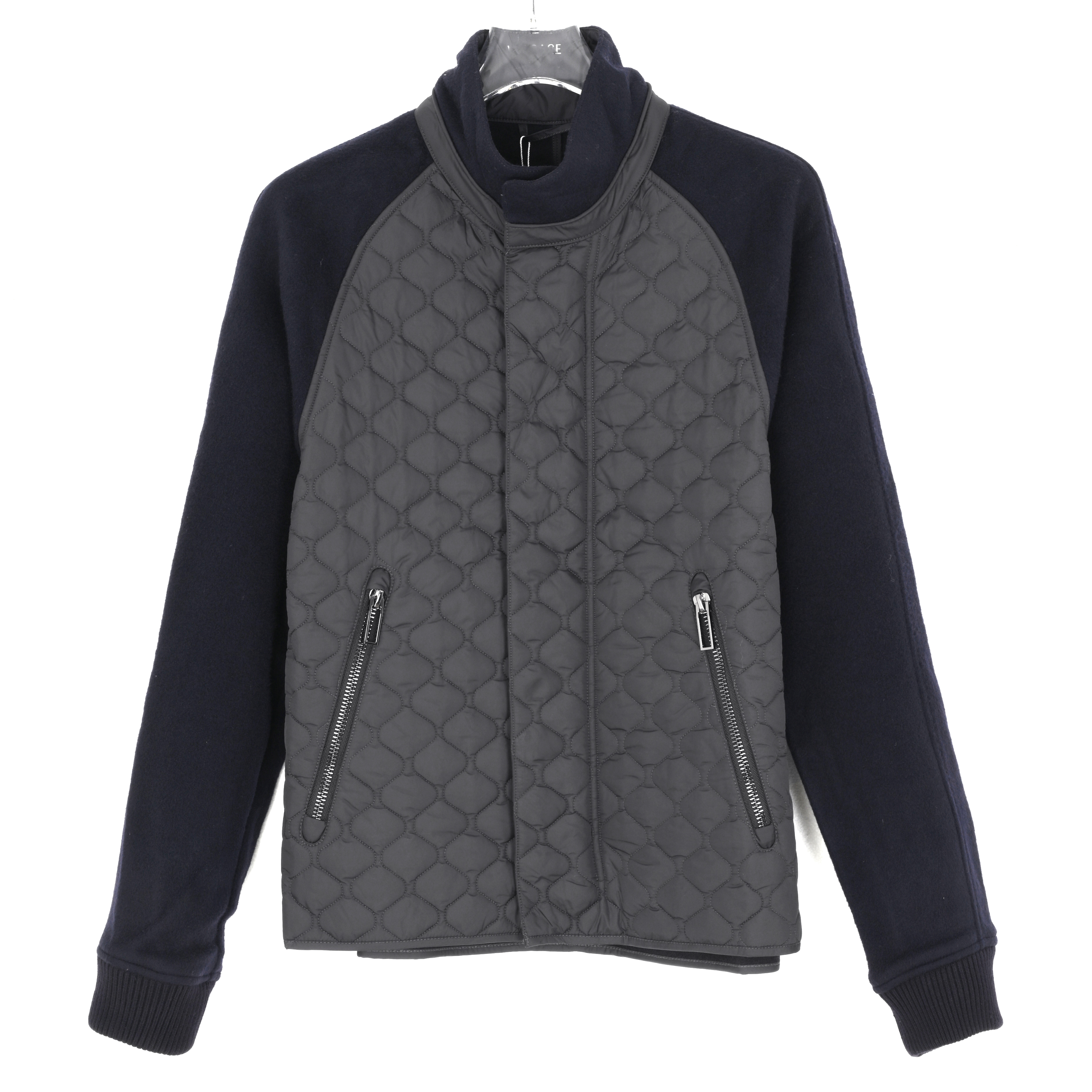 EMPORIO ARMANI 男士立领拼接棉服夹克外套6X1B3R 1NAPZ 0640