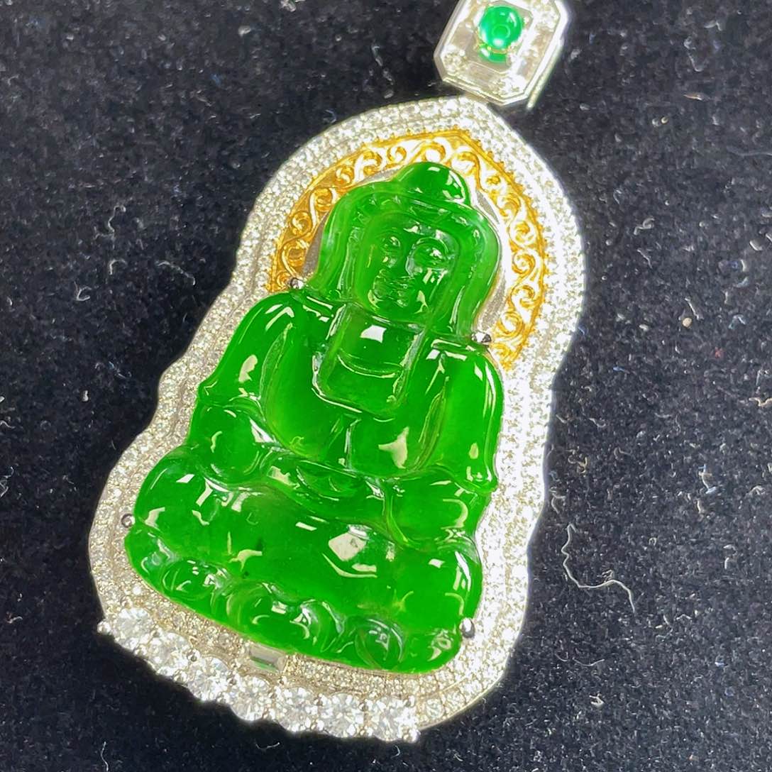 翡翠吊坠(不含链)未镶嵌