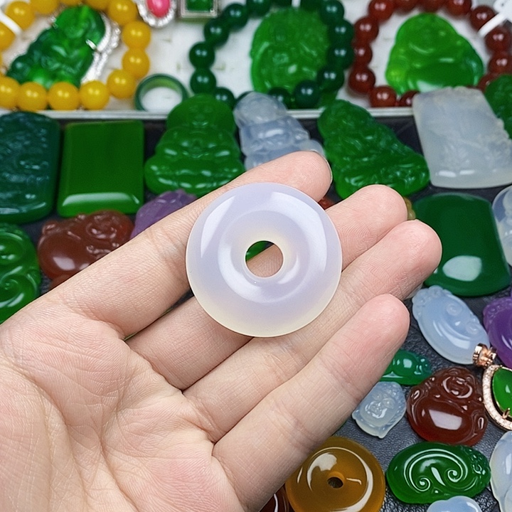 玛瑙/玉髓未镶嵌颈饰