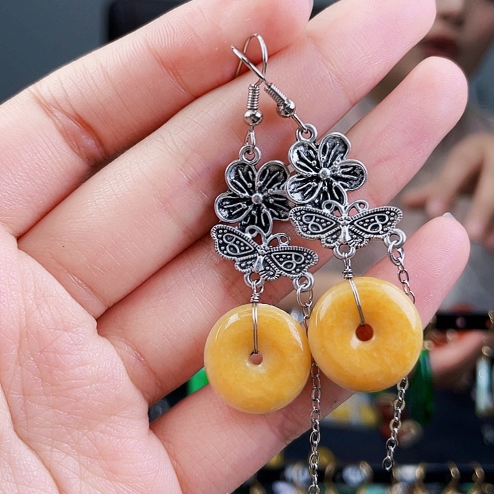 翡翠耳饰未镶嵌饰品