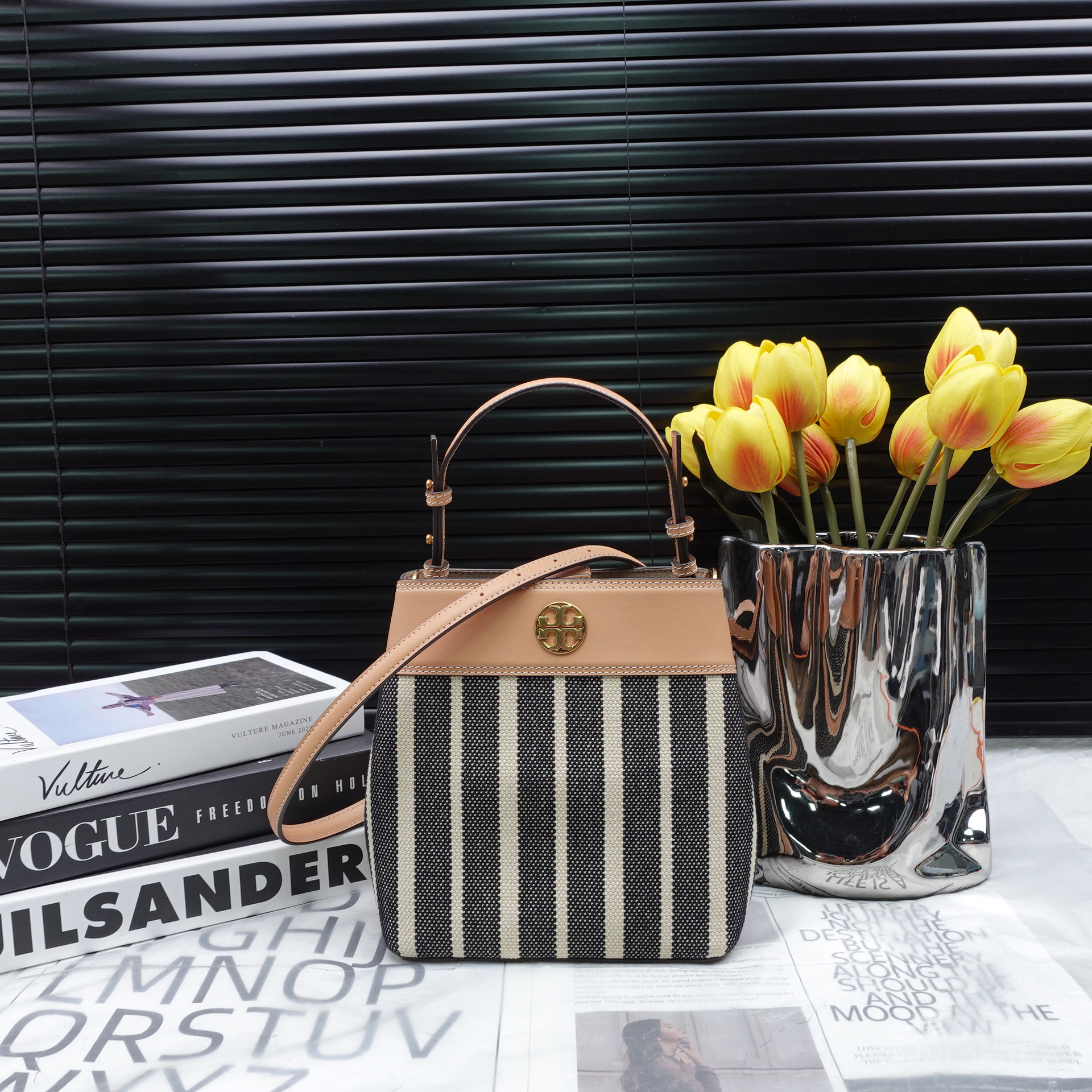 95新 TORY BURCH/汤丽柏琦 单肩包/T_ZY0000  T10281335