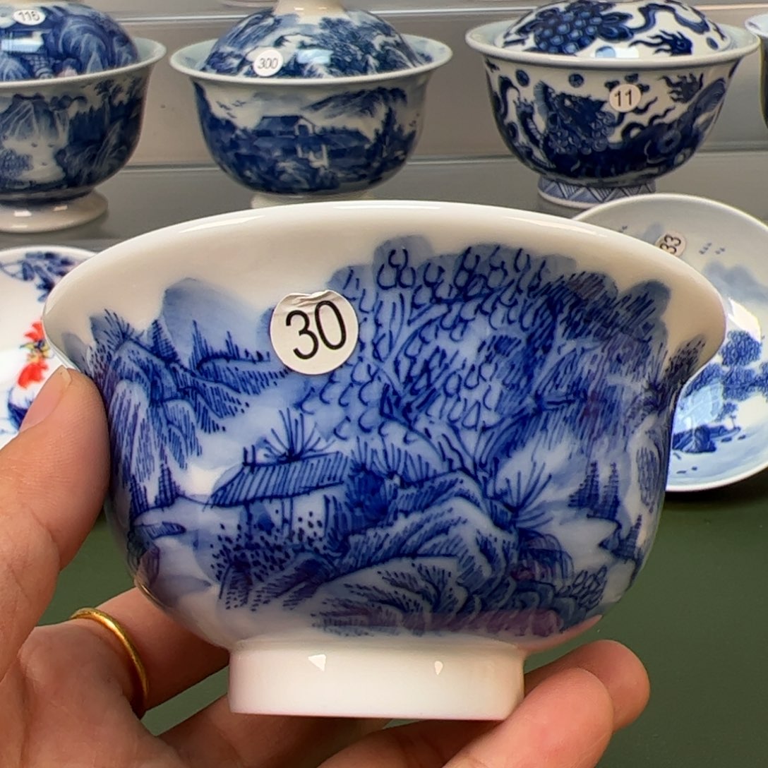 杯景德镇纯手绘茶具30