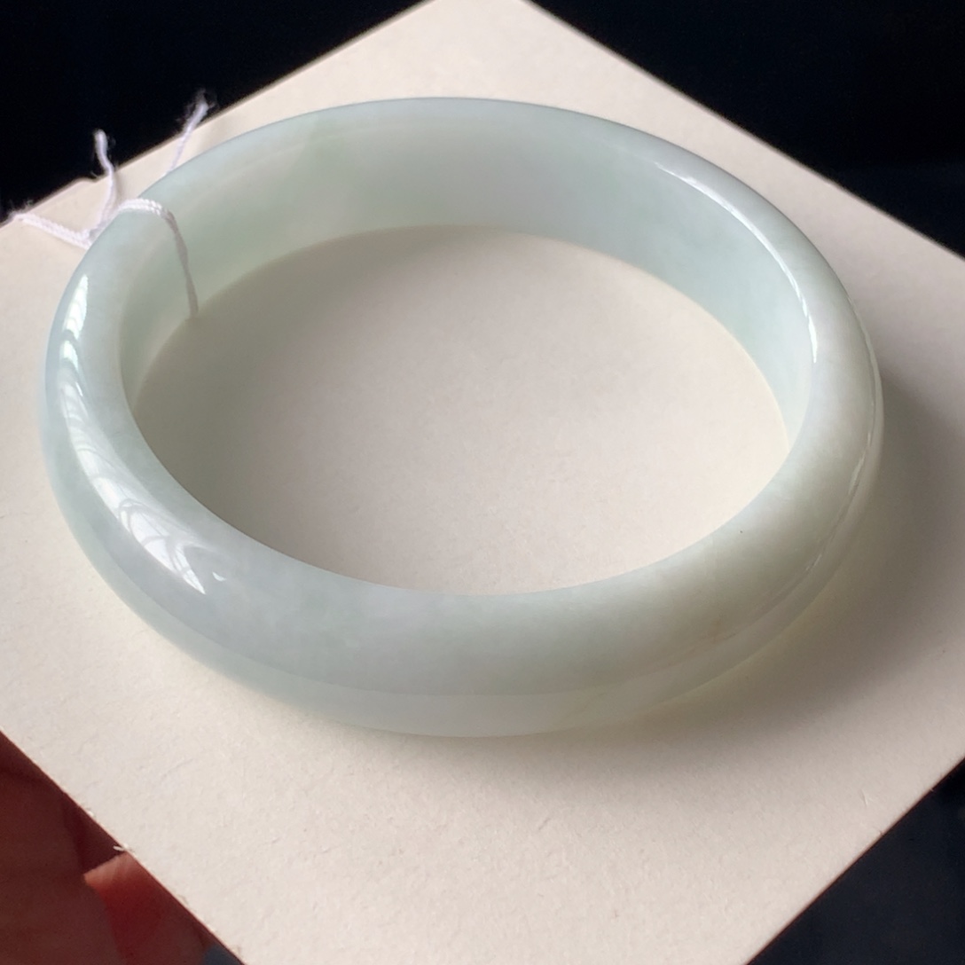 翡翠未镶嵌手镯6号55.8-12-6.7