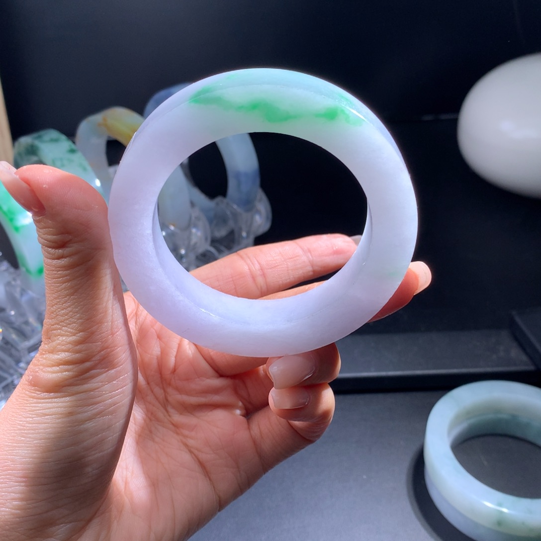 定制翡翠翡翠手镯未镶嵌