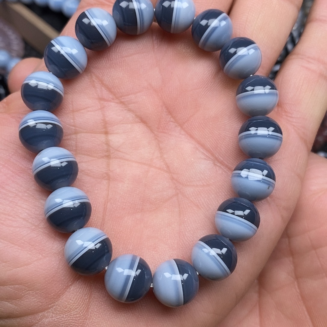 玛瑙/玉髓未镶嵌手链