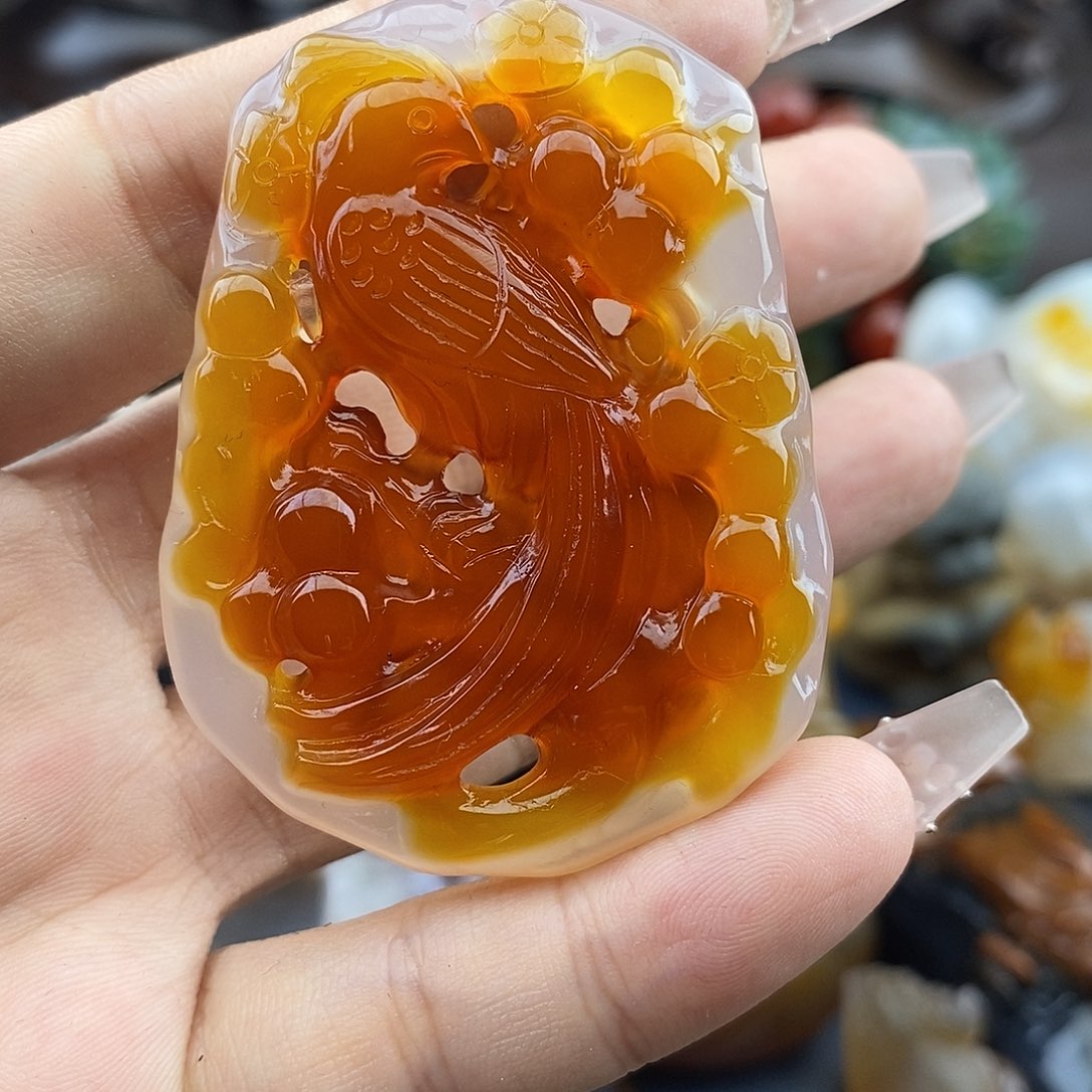 玛瑙/玉髓未镶嵌颈饰