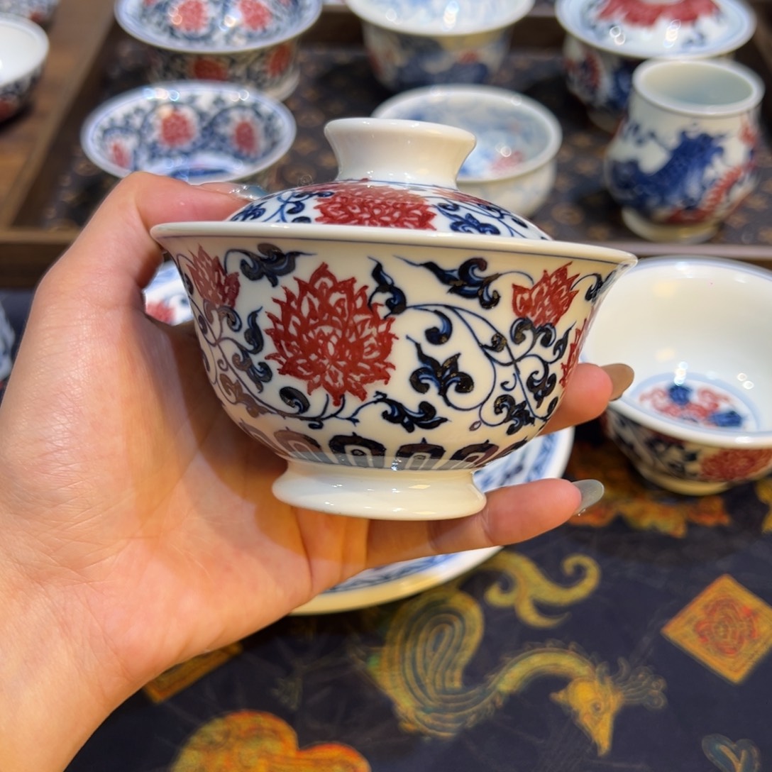 景德镇茶器百宝箱陶瓷