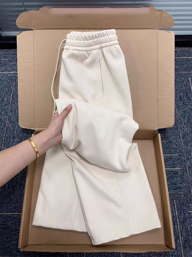 MM中缝线女士毛圈卫裤