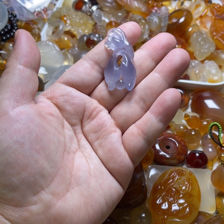 玛瑙/玉髓颈饰未镶嵌久*005