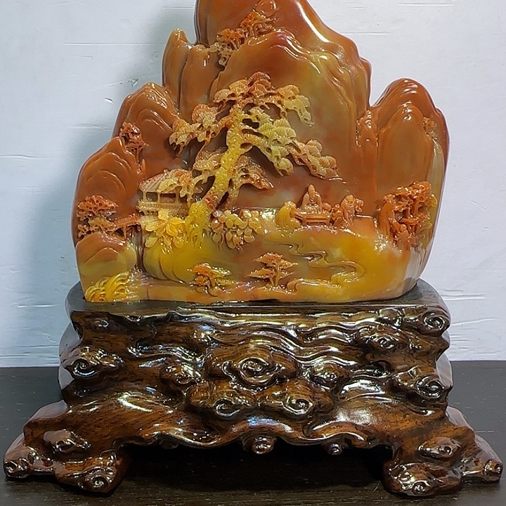 乾***亨寿山石寿山石摆件精品