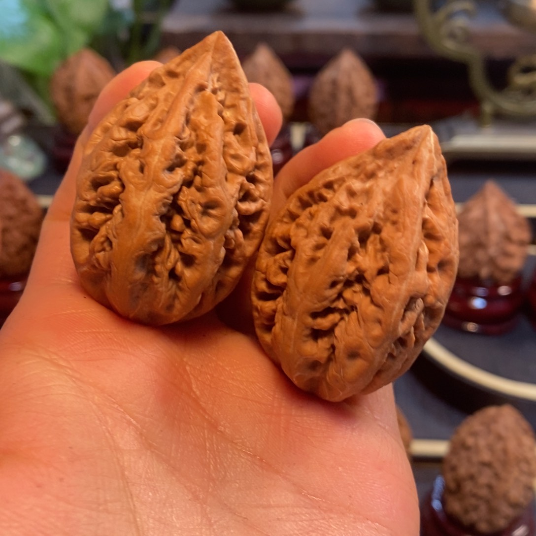 文玩核桃吊坠金龙王37