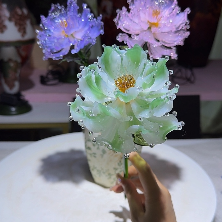 爱***晴琉璃手工艺品4层111111