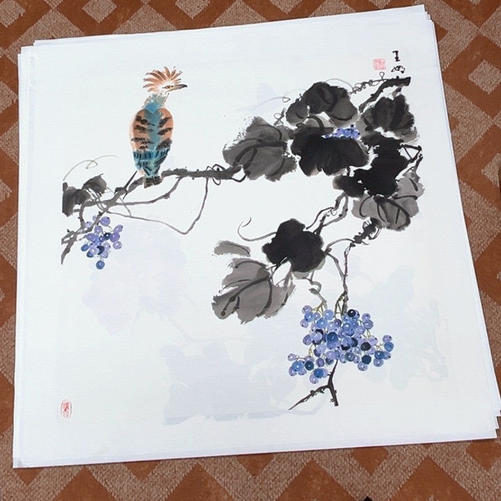 国画纯手绘国画作品68/68花鸟