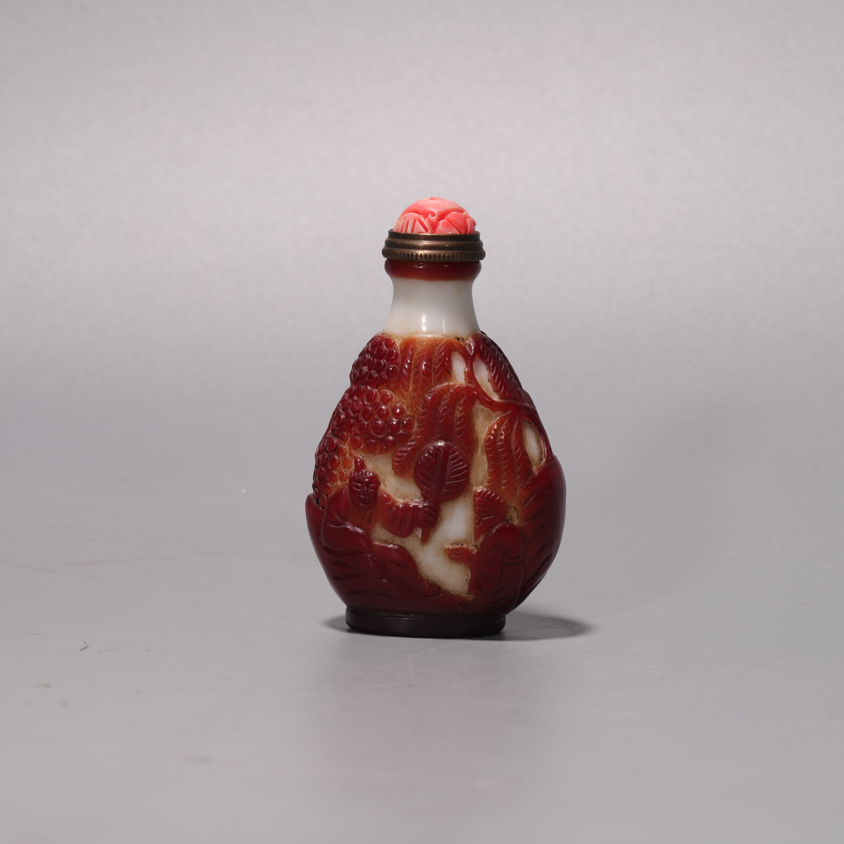 lot18  清代   套料摆件