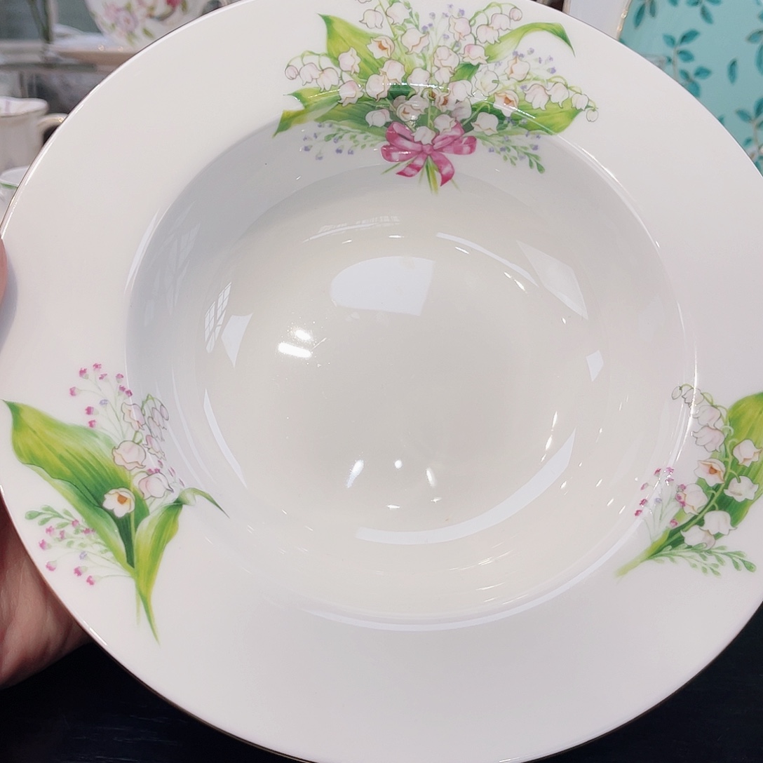 骨瓷草帽盘————————-