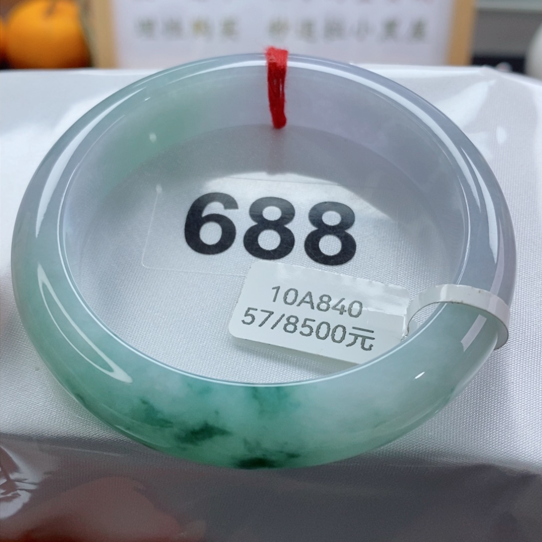 翡翠手镯未镶嵌天然A货翡翠手镯