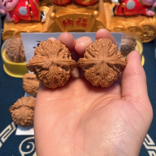 文玩核桃吊坠40磨盘