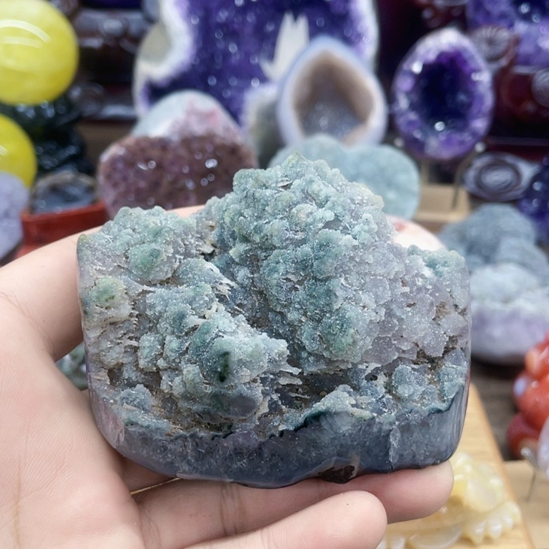 大型摆件（非配饰）紫晶未镶嵌